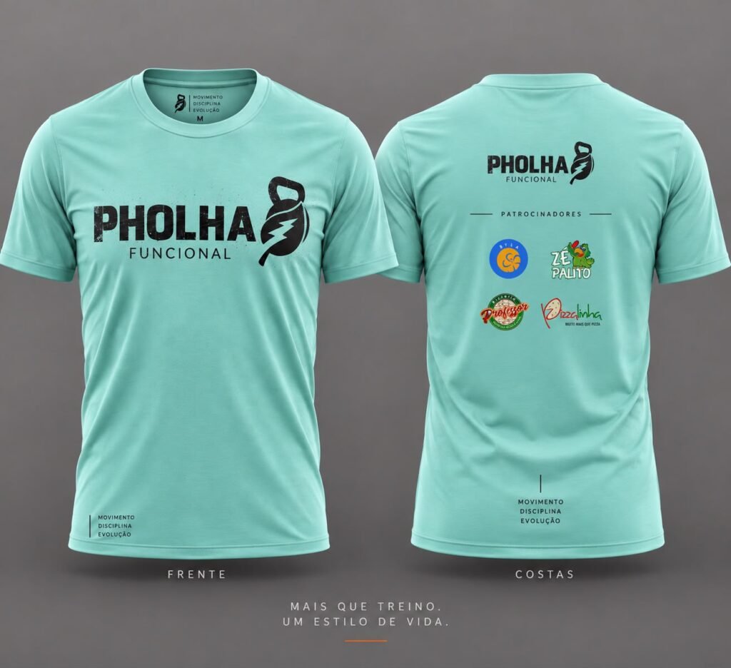 Camisa Funcional — Azul clarinha — G