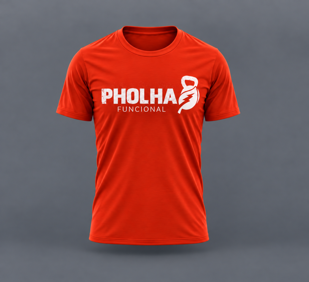 Camisa Funcional — Laranja escuro