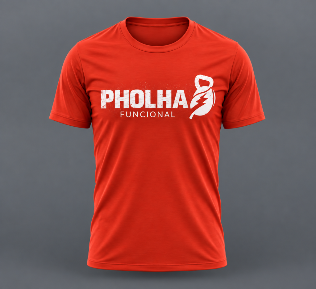 Camisa Funcional — Laranja claro